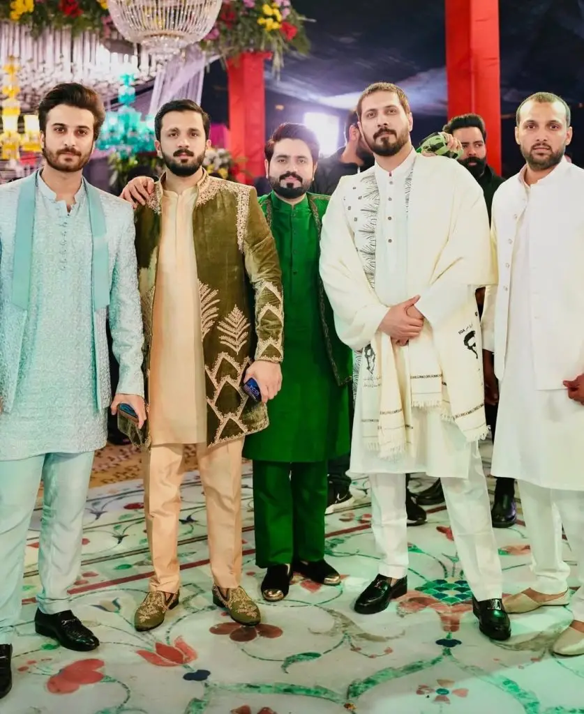 Social Media Celebrities' Pictures from Rajab Butt Mehndi