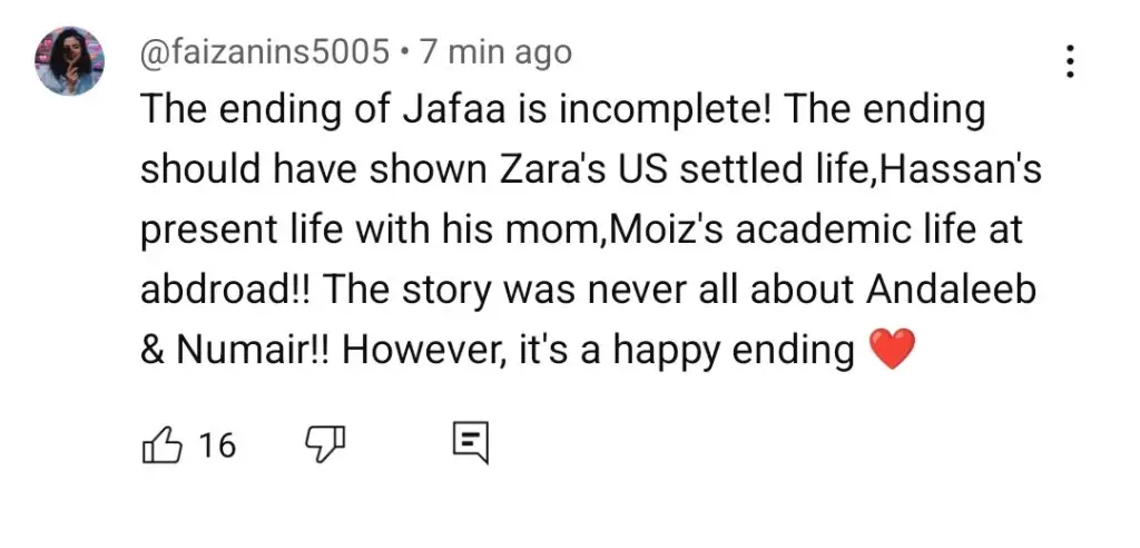 Jafaa Last Episode Public Reaction