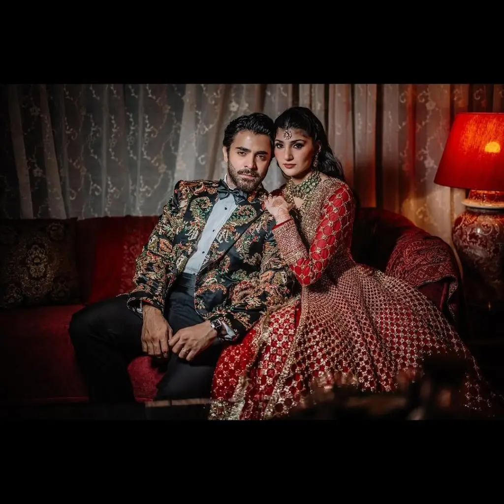 Sheheryar Munawar And Maheen Siddiqui Reception Pictures