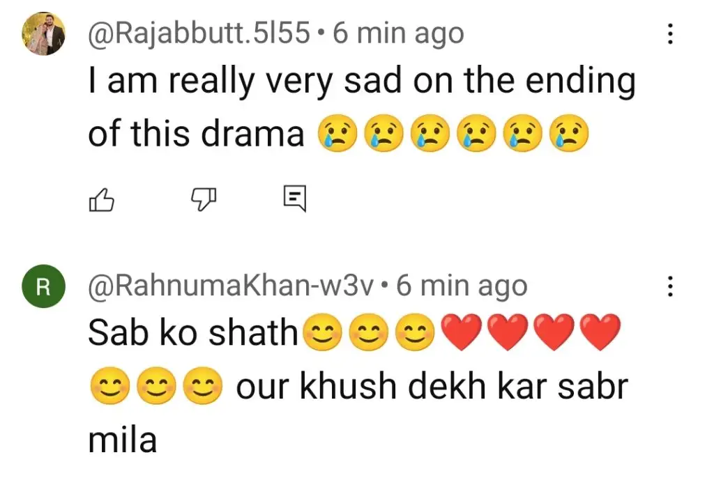 Baby Baji ki Bahuwain Last Episode Public Reaction