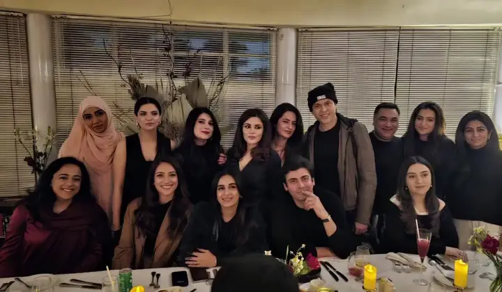 Fawad Khan Celebrates His Birthday With Friends