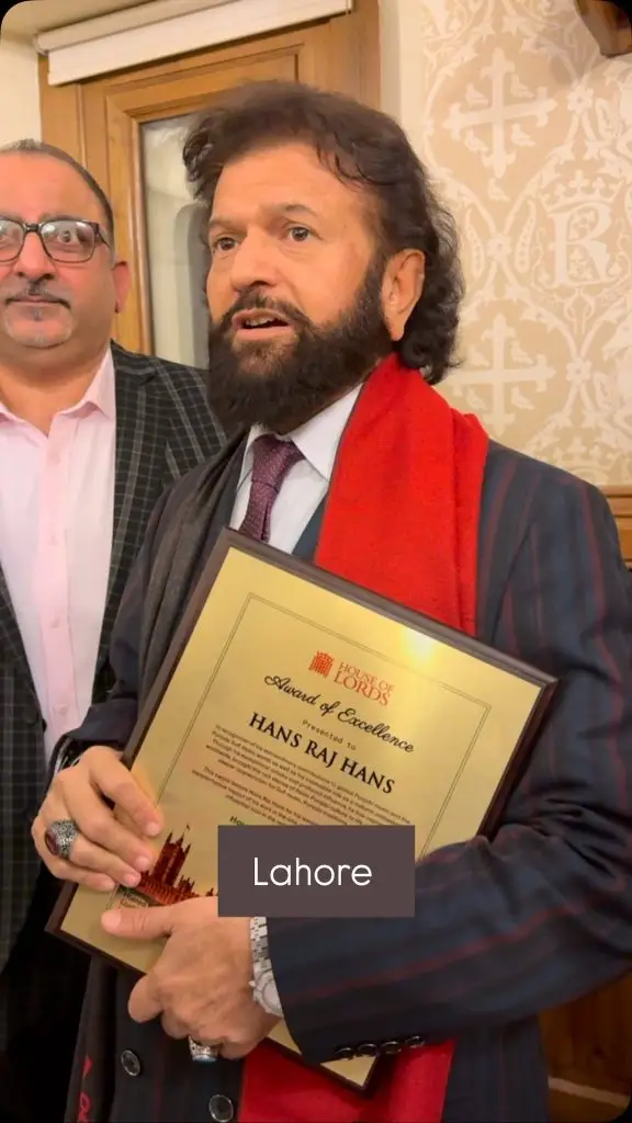 Renowned Singer Hans Raj Hans Shares Love For Pakistan