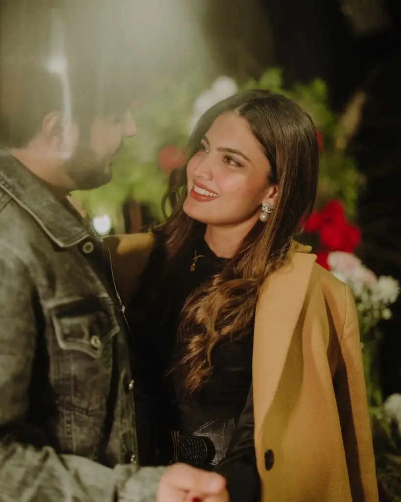 Iqra Kanwal Celebrates Wedding Anniversary In A Romantic Setup