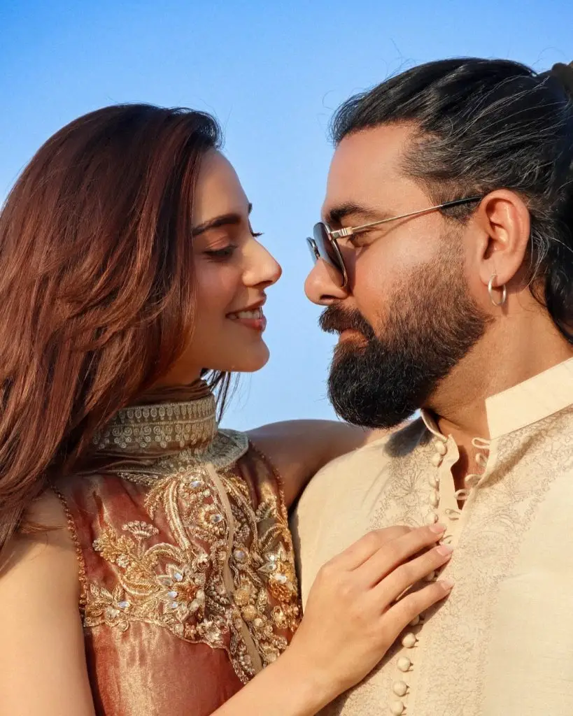 Iqra Aziz & Yasir Hussain Celebrae Wedding Anniversary In Style