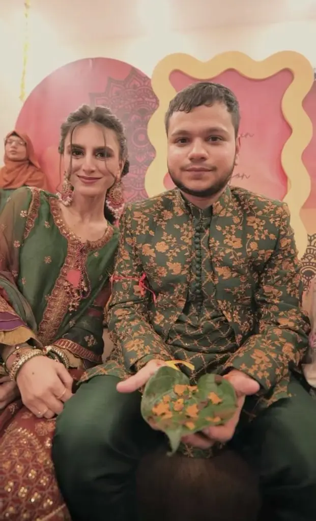 Maaz Safder Brother Hussain Safder's Mehndi Pictures