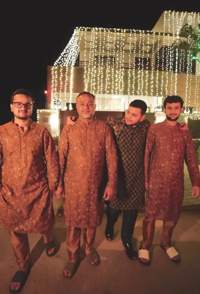 Maaz Safder Brother Hussain Safder's Mehndi Pictures