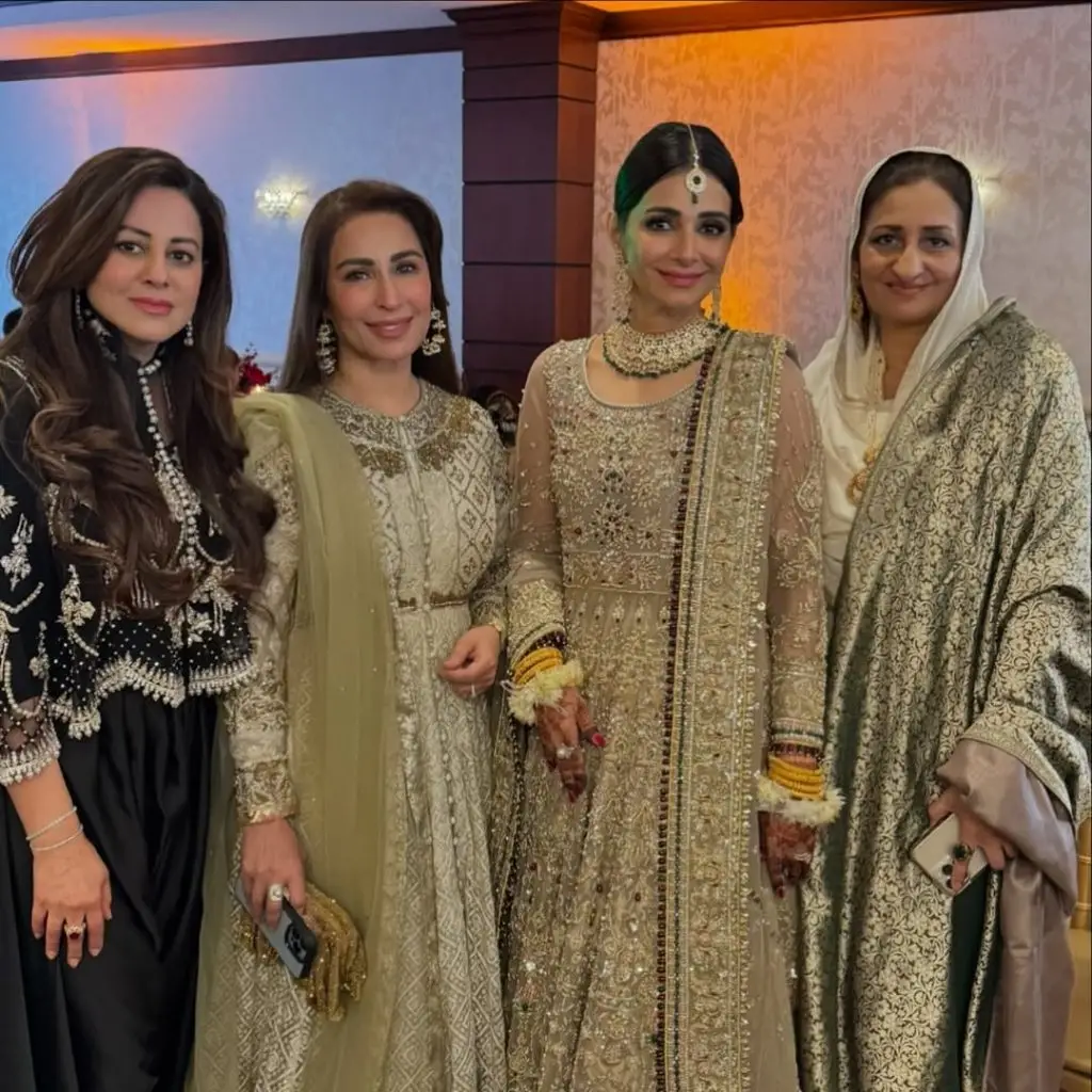 Reema Khan Attends Wedding with Husband in USA