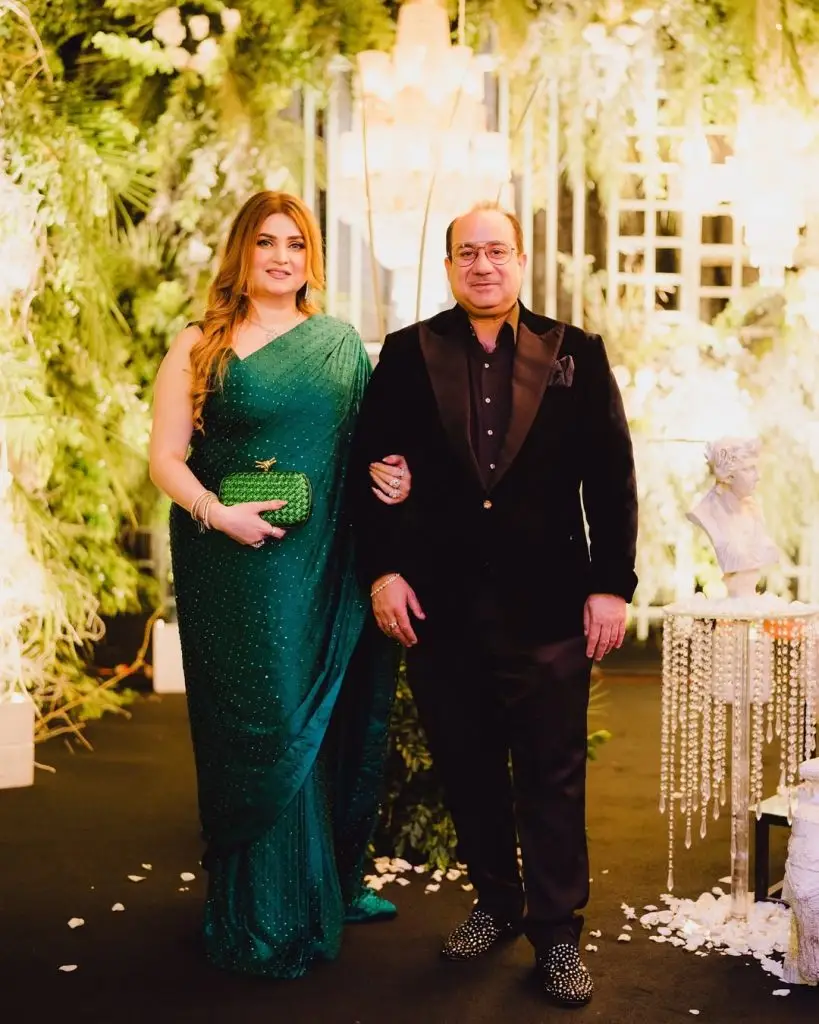 Rahat Fateh Ali Khan Spotted With Family At A Wedding