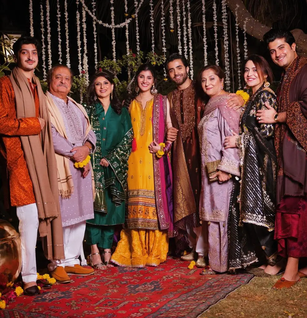 Sheheryar Munawar & Maheen Siddiqui Haldi Ceremony