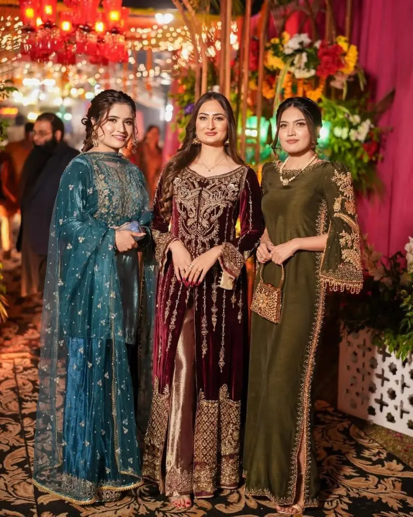 Social Media Celebrities' Pictures from Rajab Butt Mehndi