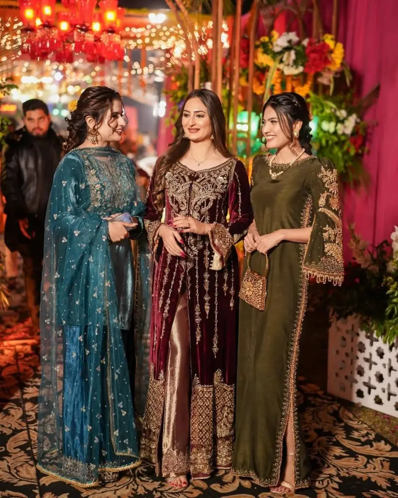 Social Media Celebrities' Pictures from Rajab Butt Mehndi