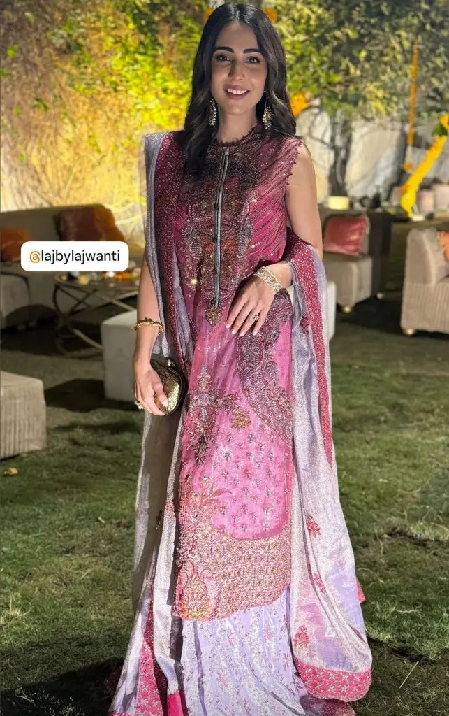 Ushna Shah Pictures from Family Wedding