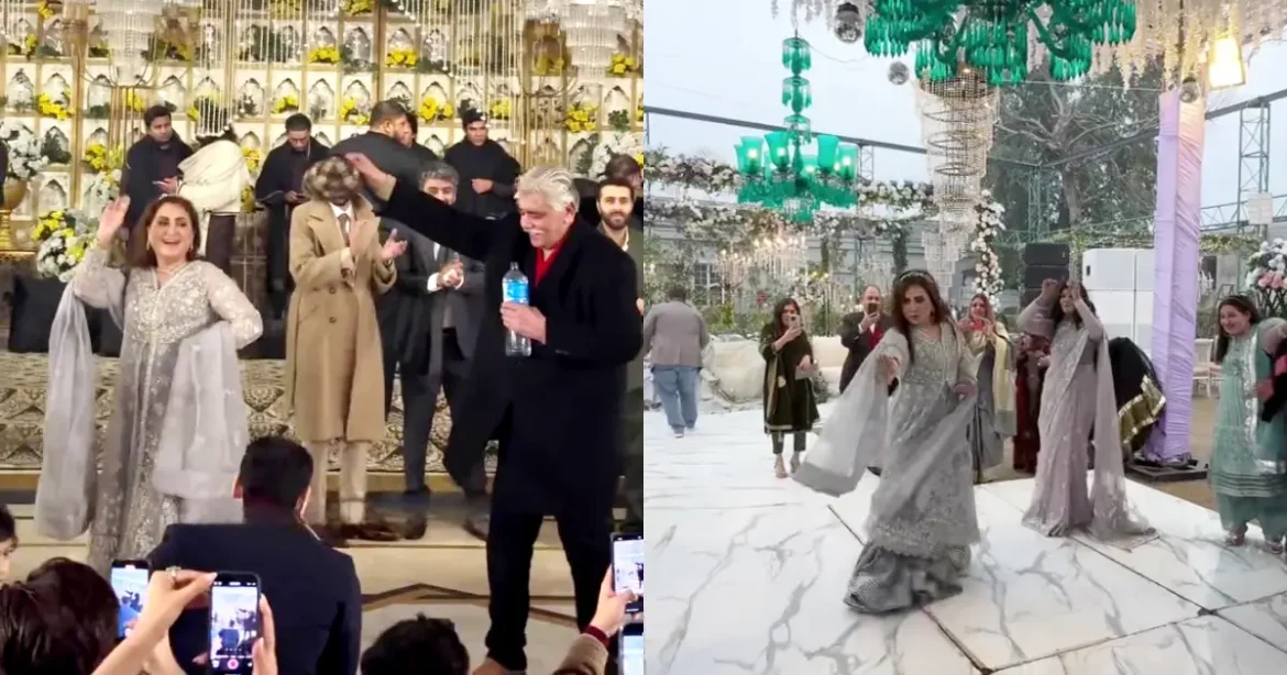 Asma Abbas’s Dance At Son’s Wedding Gets Interesting Reactions