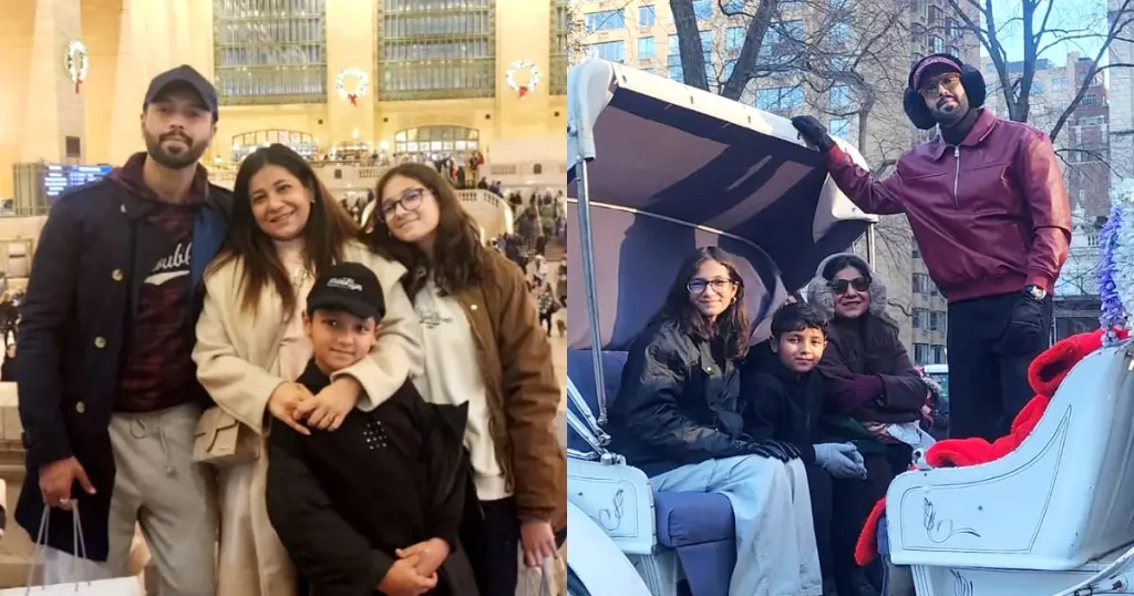 fahad-mustafa-with-family-in-new-york