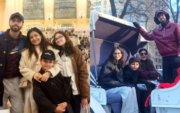 fahad-mustafa-with-family-in-new-york