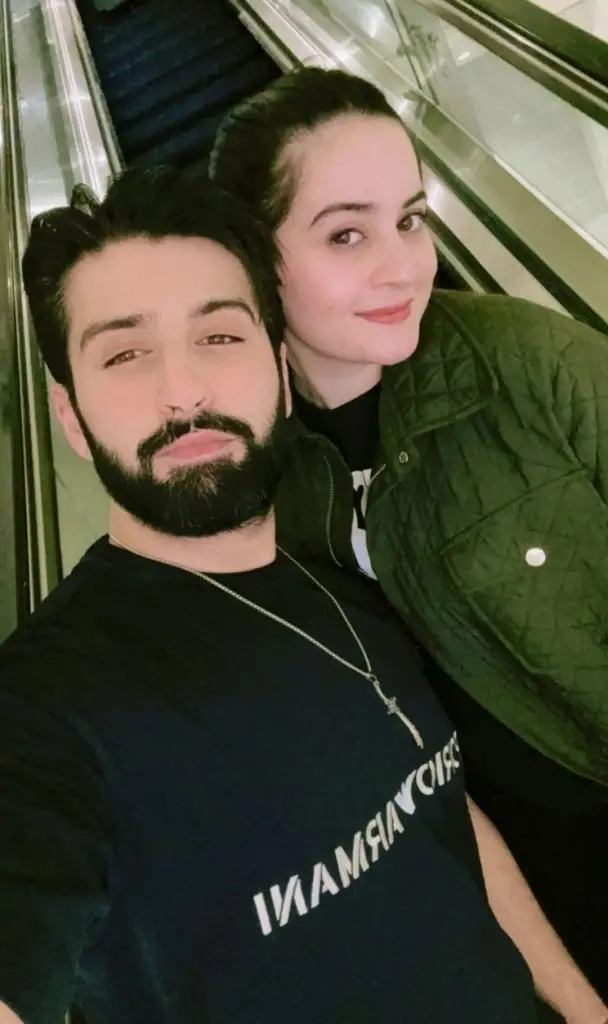 Aiman Khan & Muneeb Butt Share New Adorable Photos from Dubai