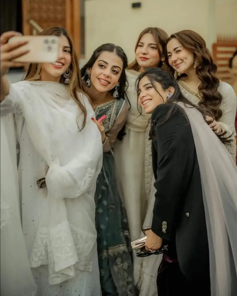 Celebrities' Pictures from Yashma Gill Sister's Nikah