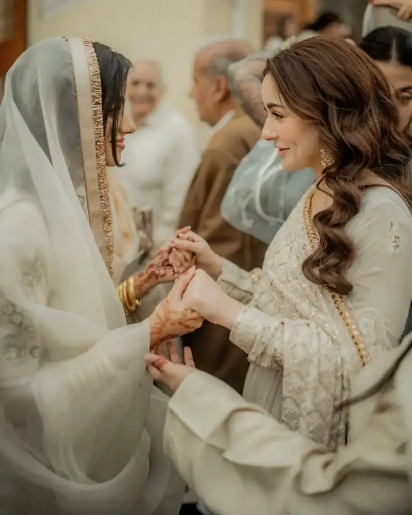 Celebrities' Pictures from Yashma Gill Sister's Nikah