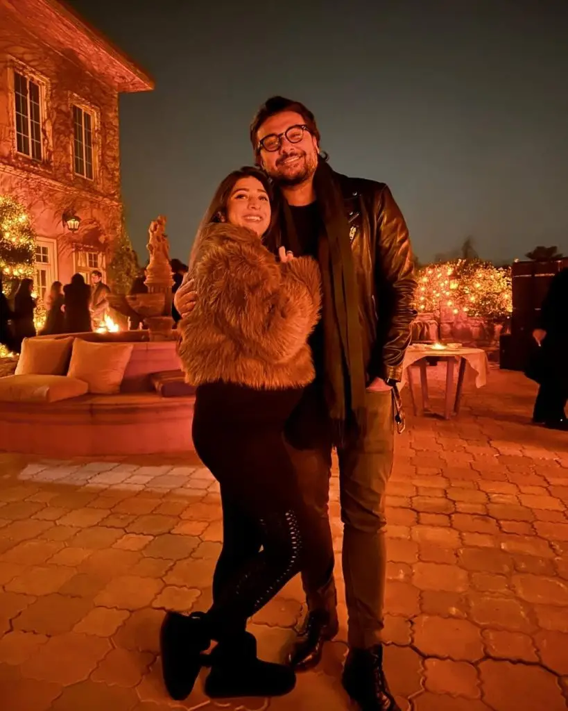 Mariyam Nafees Celebrates New Year with Husband & Friends