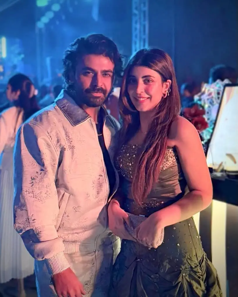 Urwa Hocane And Farhan Saeed Celebrate New Year's With RFAK & Kriti Sanon