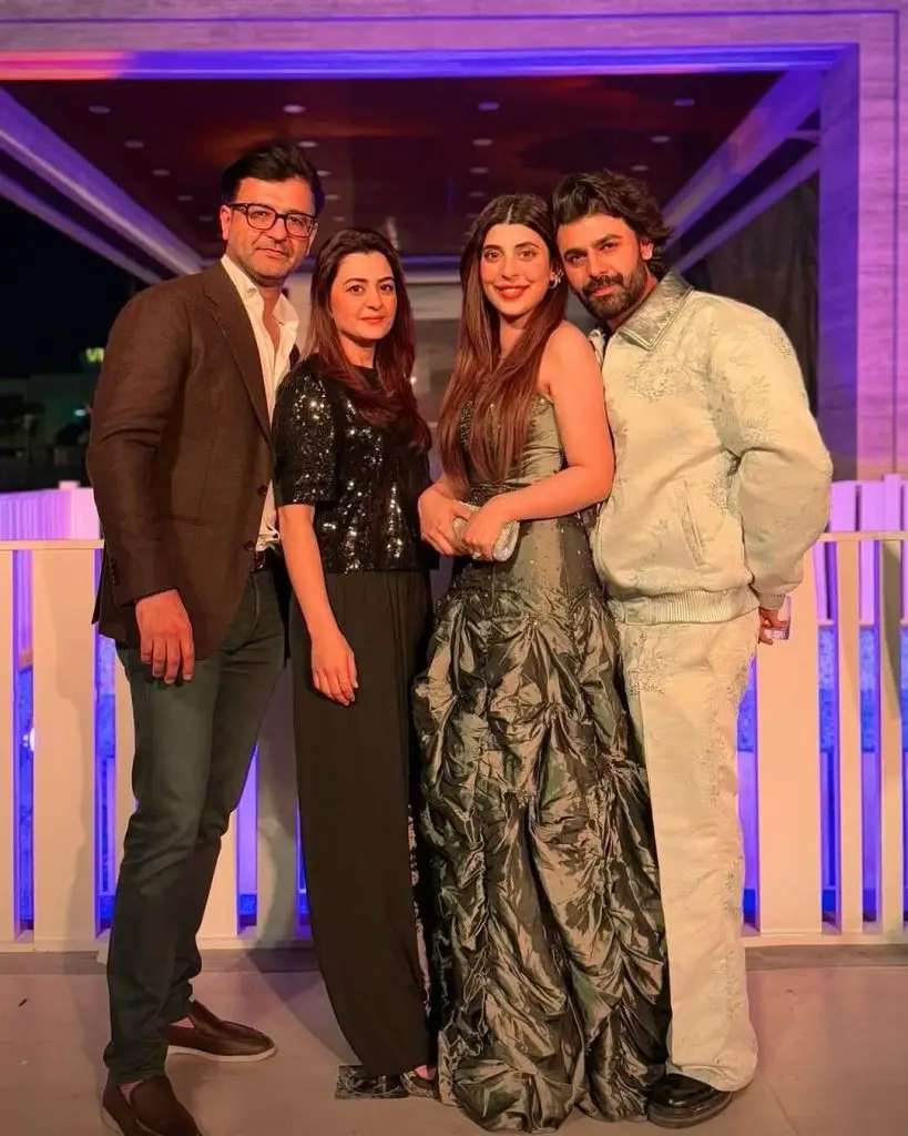 Urwa Hocane And Farhan Saeed Celebrate New Year's With RFAK & Kriti Sanon