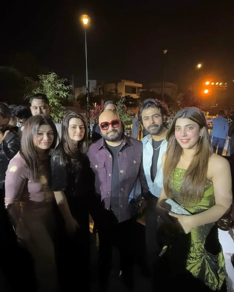 Urwa Hocane And Farhan Saeed Celebrate New Year's With RFAK & Kriti Sanon