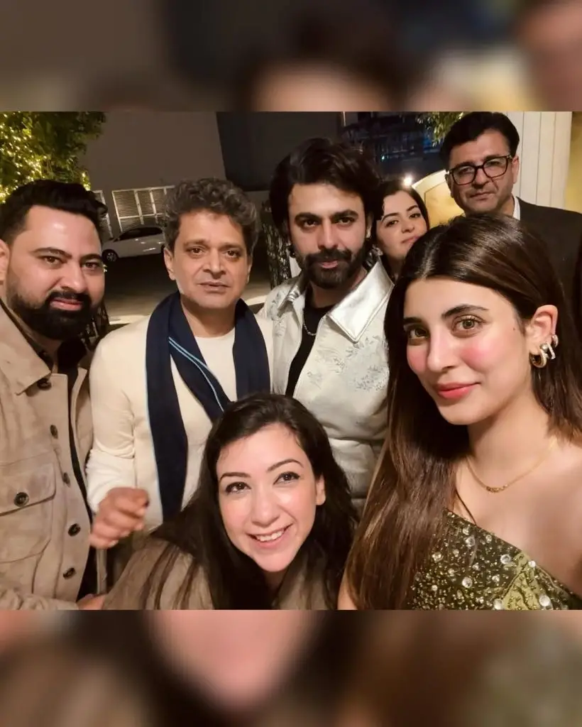 Urwa Hocane And Farhan Saeed Celebrate New Year's With RFAK & Kriti Sanon