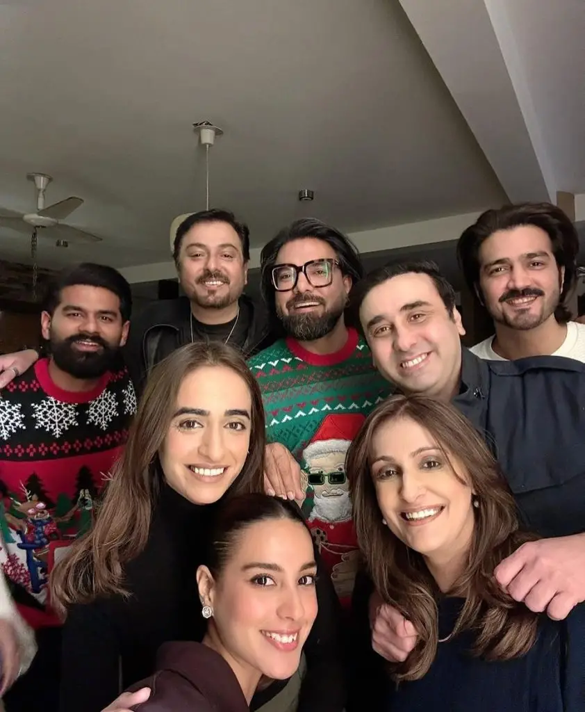 Pakistani Stars Celebrate New Year's Eve Together