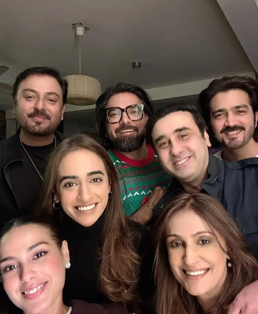 Pakistani Stars Celebrate New Year's Eve Together