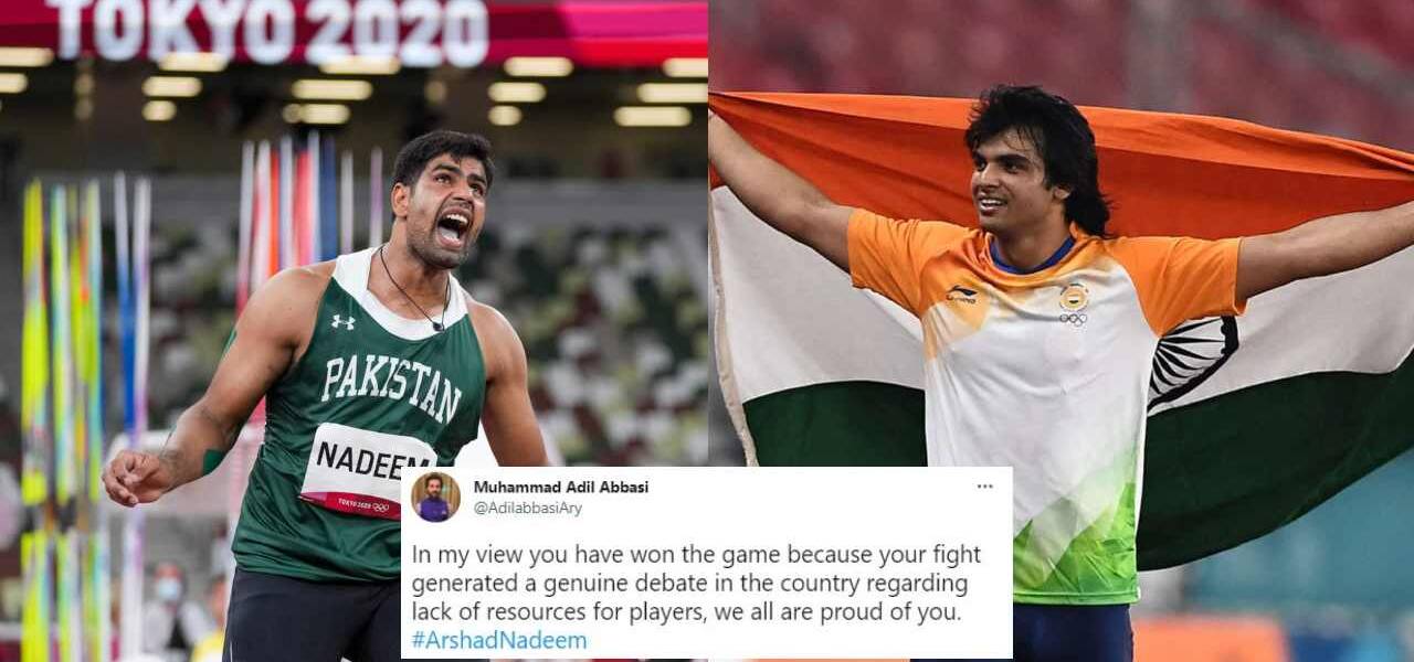 nadeem arshad neeraj chopra Pakistan India