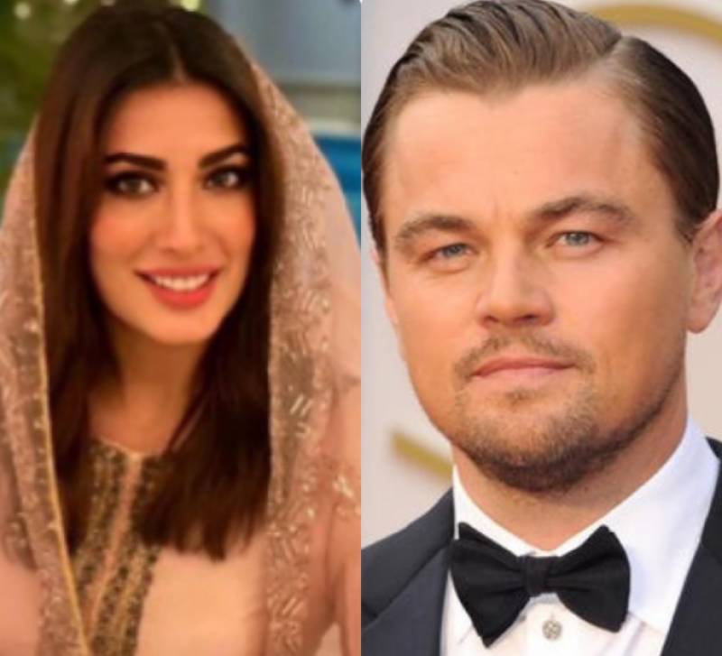 Mehwish Hayat sends marriage proposal to Leonardo DiCaprio